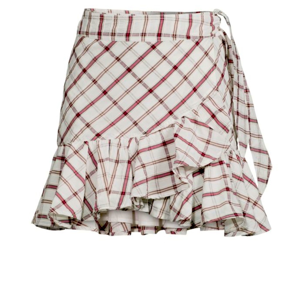 Veronica Beard Memphis Ruffle Mini Skirt